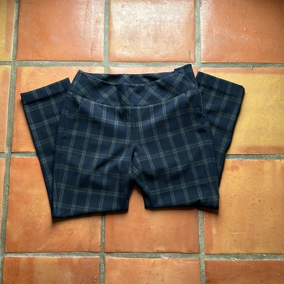 CAbi heather gray plaid trousers - Picture 2 of 3